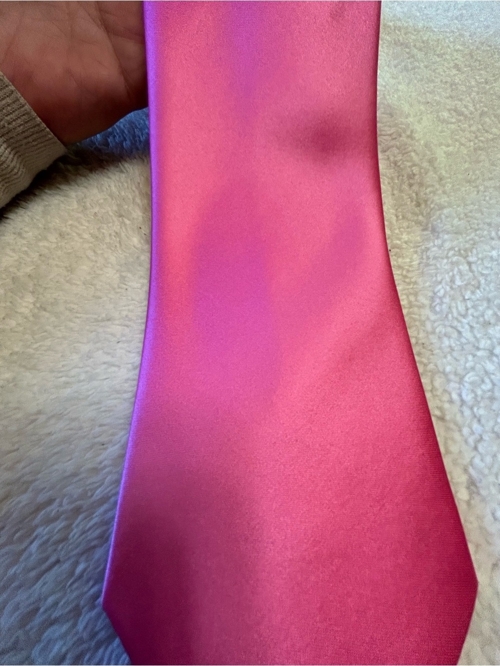 🎁3 for $30 - Bright Pink Necktie